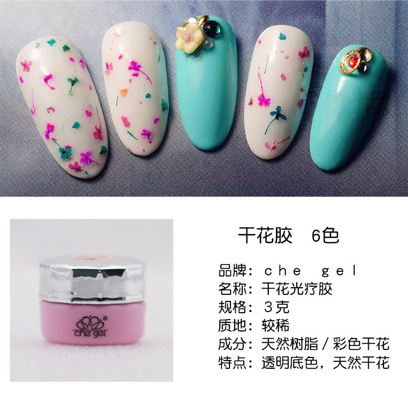 Che Gel Floraland Dried Flower Fairy Nail Gel