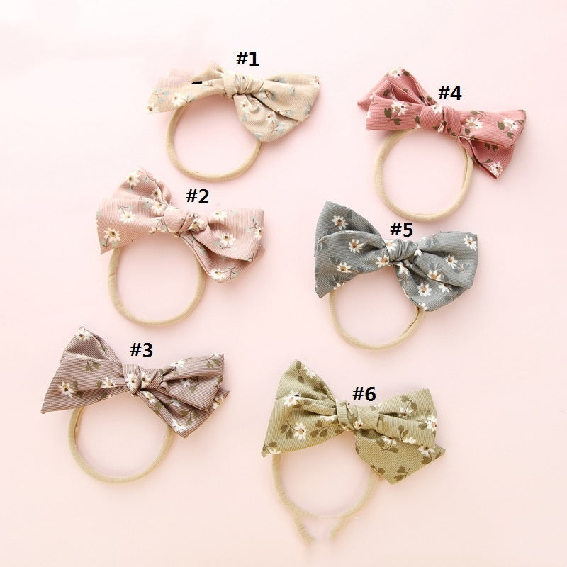 Children's Knotted Bow Hair Ring