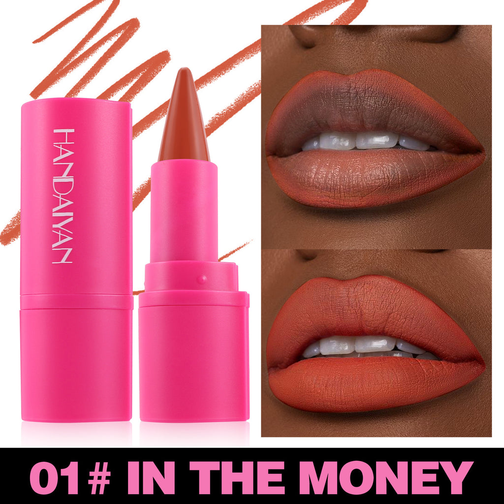 Matte Lipstick Lip Liner 2-in-1 8 Colors