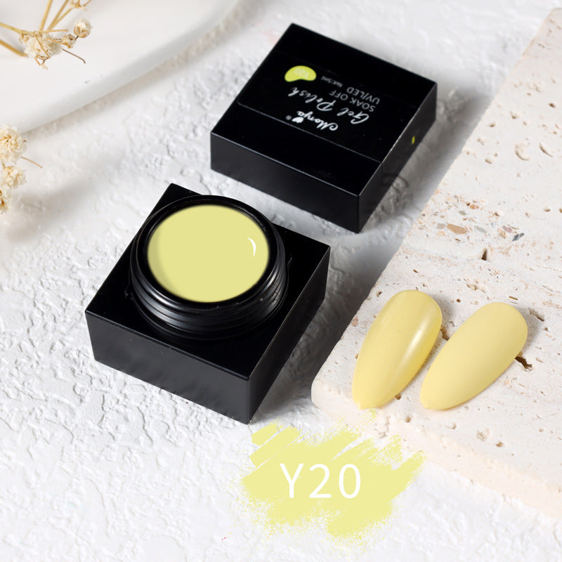 Monya Tulip Cream UV Polish Painted Light