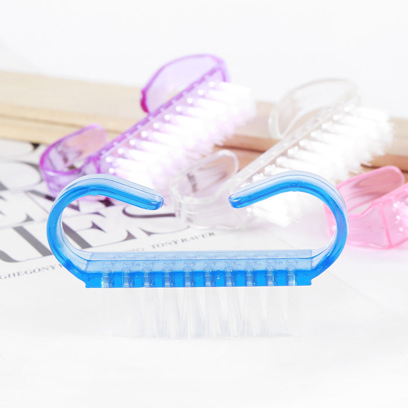 10 Pieces Nail Cleaning Clean Brush Hot sales Tool File Manicure Pedicure Soft Remove Dust Small Angle Clear Tools Sets