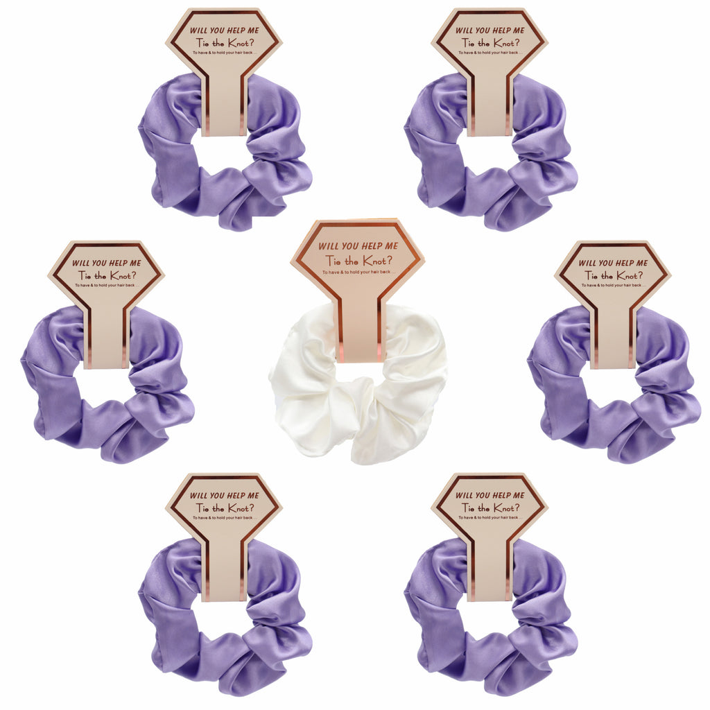 Women's Fabric Simulation Silk Satin Face Elastic Hair Rope