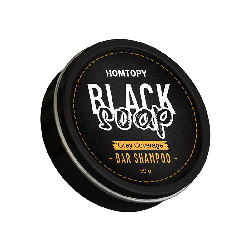 Men's Shampoo Soap For White Hair Softening And Care