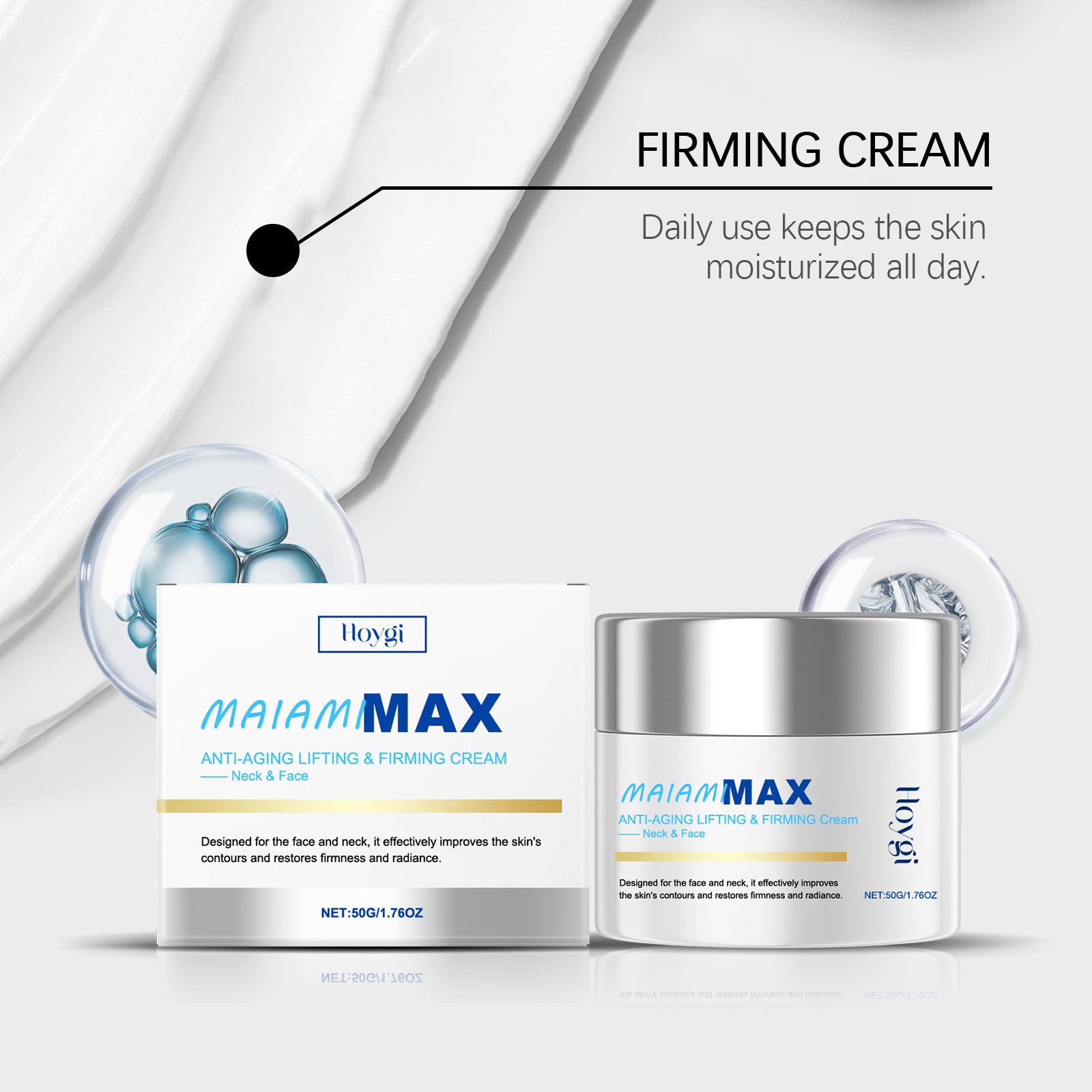 Neck Moisturizing Cream Mild Hydrating And Firming