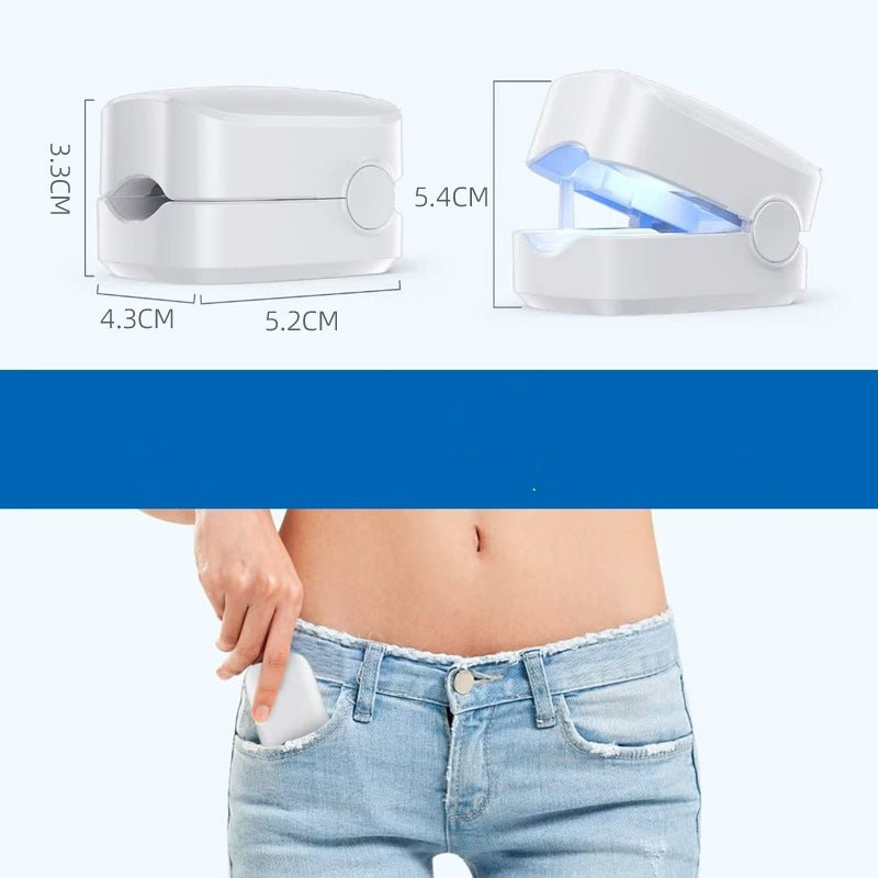 Lanthome Portable Bag Nail Color Changing Laser Light