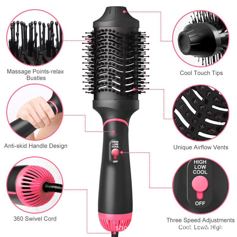 Multifunctional Comb And Straight Dual-purpose Hair Dryer