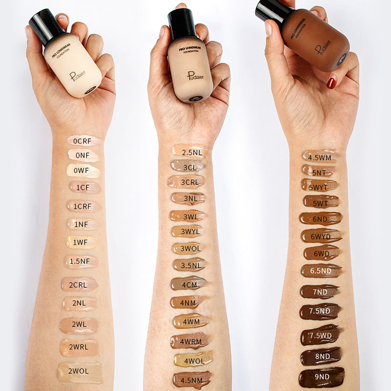 Natural Liquid Foundation Concealer Repair Moisturizing Makeup Primer