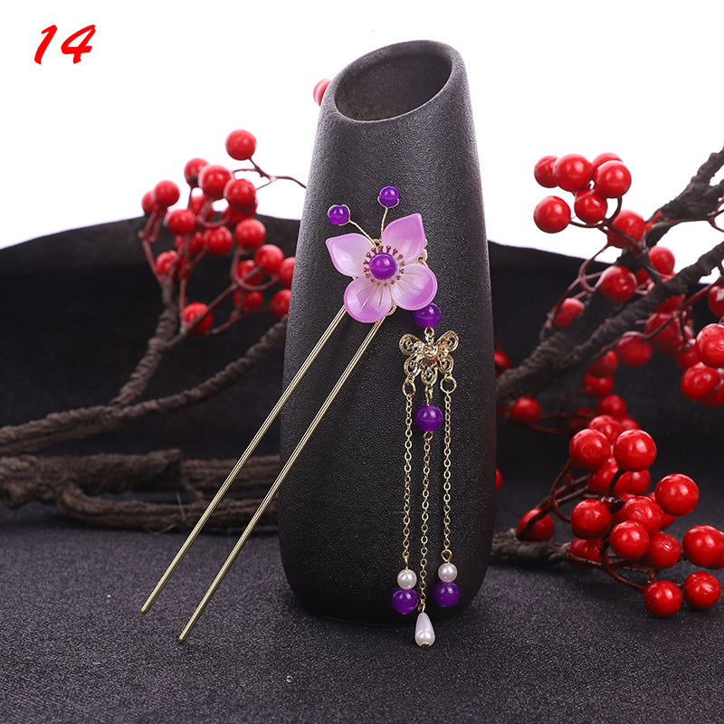 Antique Hairpin Plate Hair Fringe Comb Simple Atmosphere