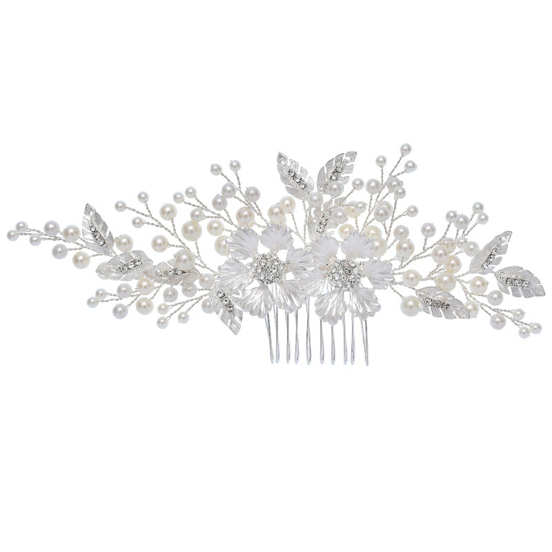 Handmade Wedding Accessory Pearl Hair Comb