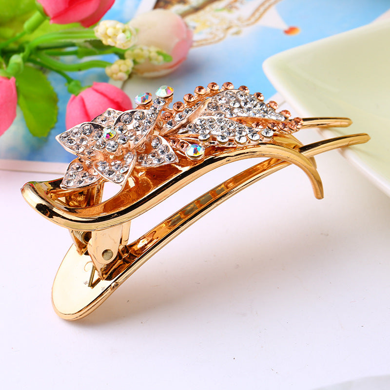Alloy diamond headdress hairpin
