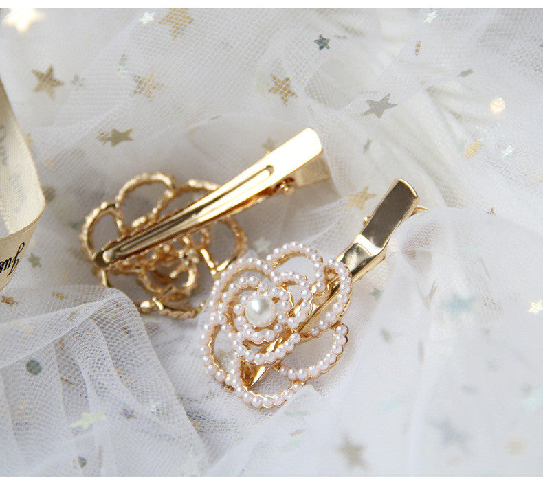 Adult hairpin Liu Haibin clip net red clip