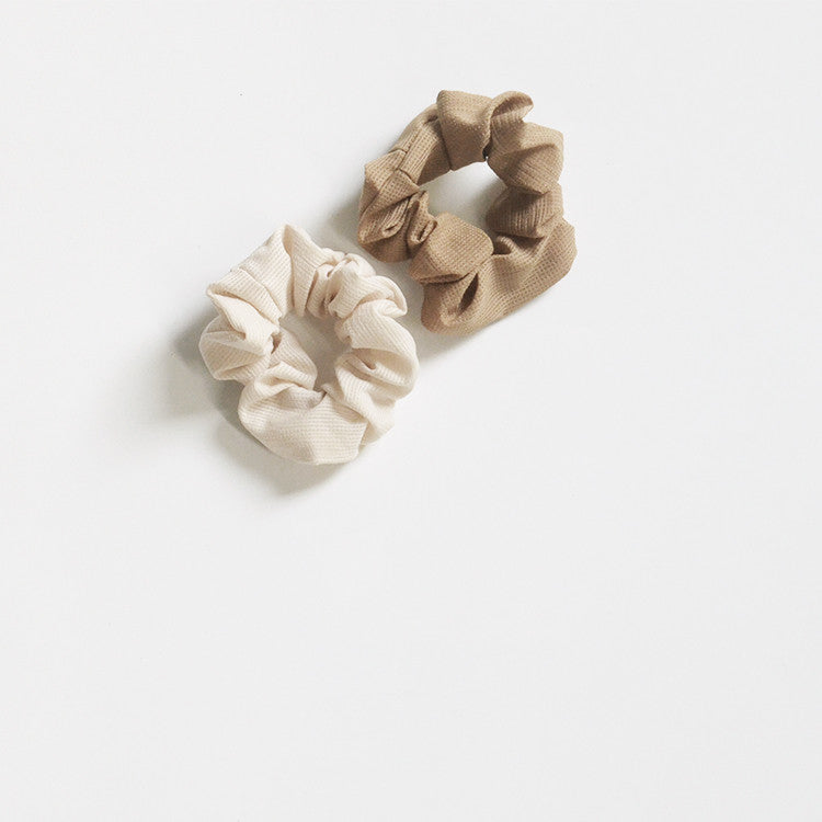 Fabric small mesh large intestine hair tie