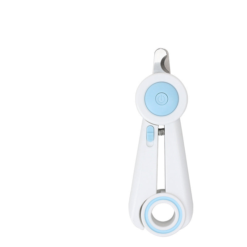 Dog Nail Clippers Nail Grinder Cat Nail Clippers Build-in LED Light Anti-blood Position Nail Clippers Pet
