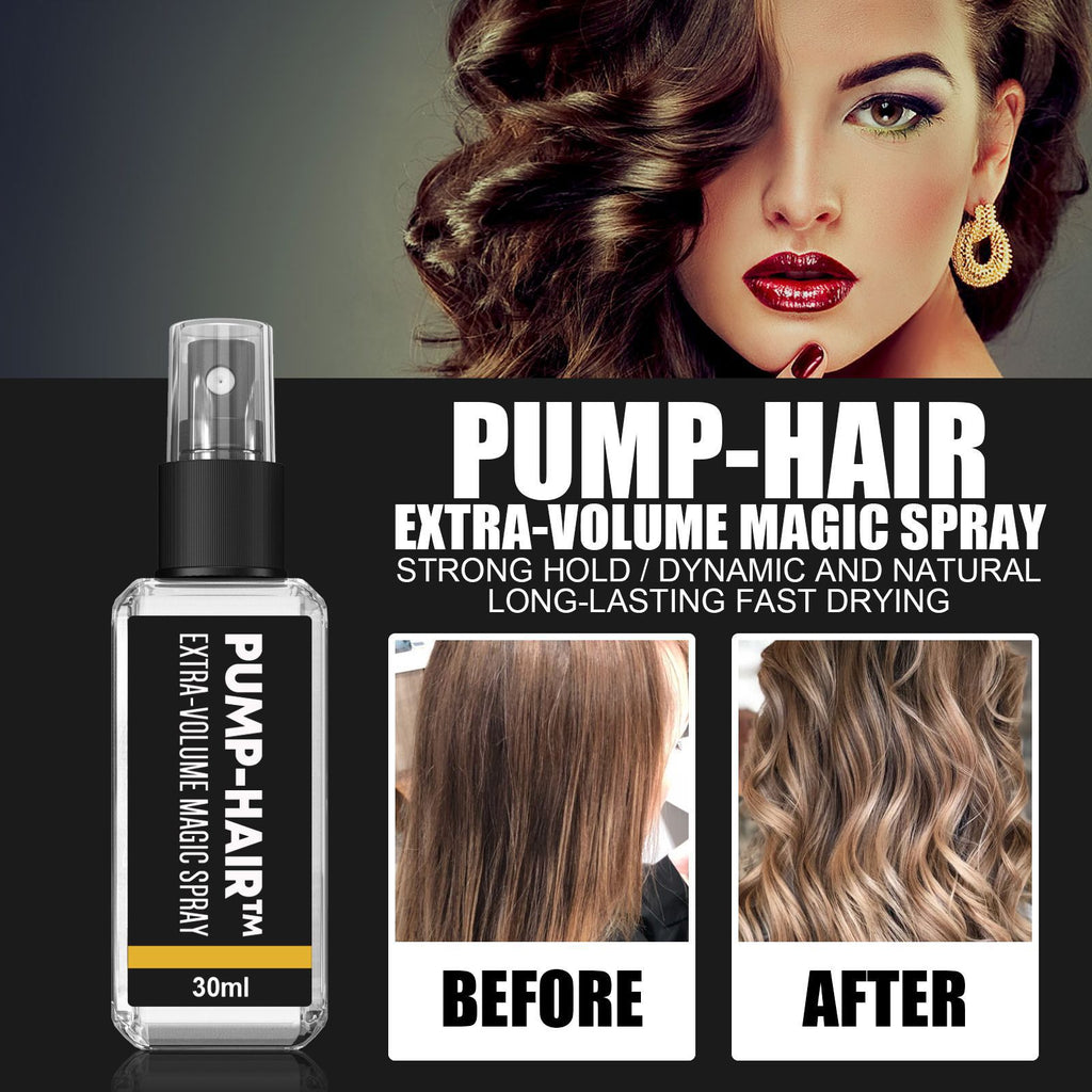 Pump-Hair Hair Styling Spray Curly Hair Style Fragrance