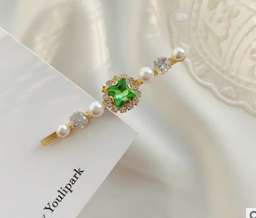 One word rhinestone issue card