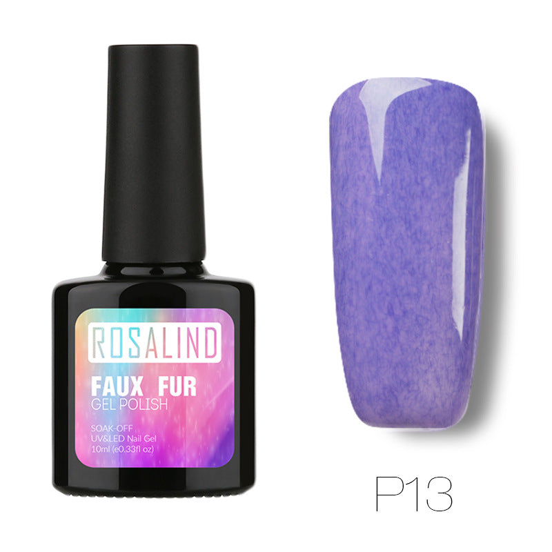 Rosalind Nail rubber fur nail polish