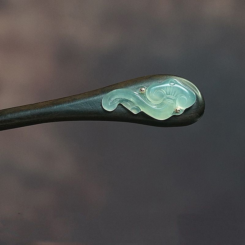 Ancient-style Handmade Hairpin For Updo With Long Hairpin