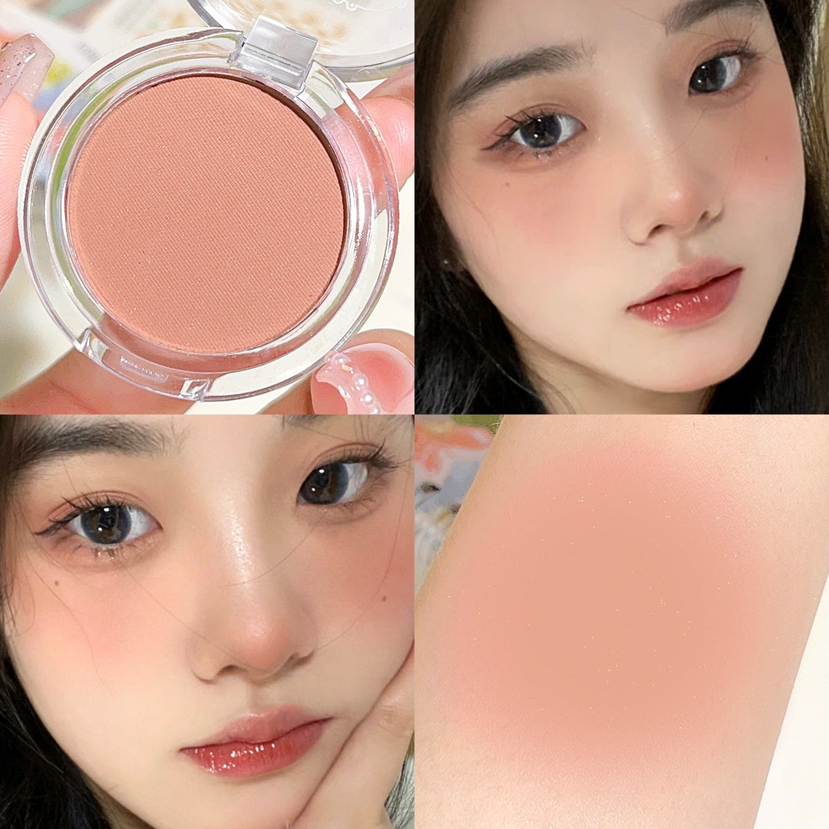 Hisyi Monochrome Blush Not Easy To Fly Pink And White