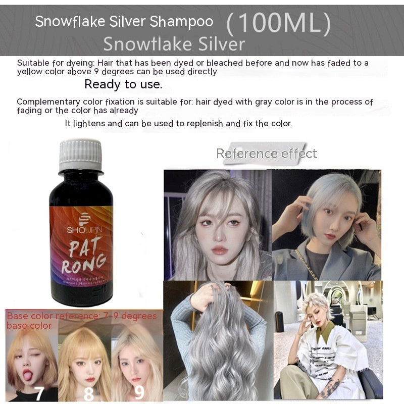 Shoupin Blue Hair Care Shampoo
