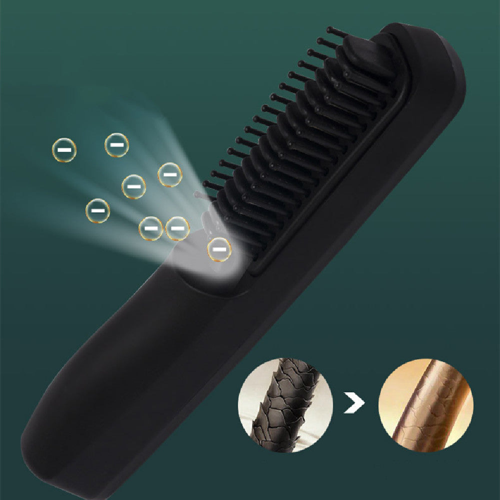 Men's Anion Styling Comb Hair Straightener