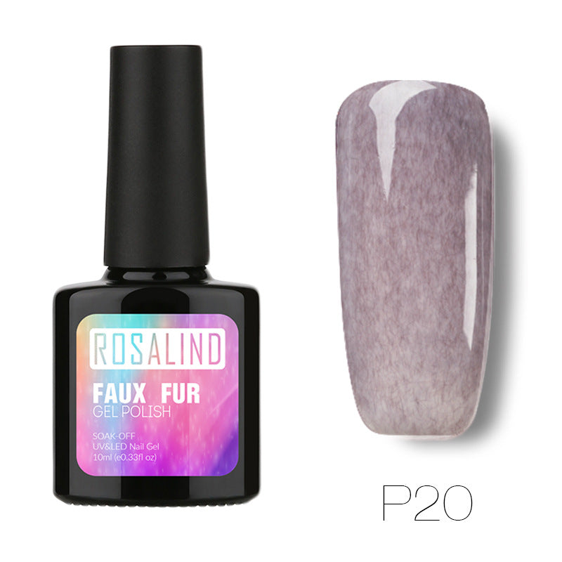 Rosalind Nail rubber fur nail polish