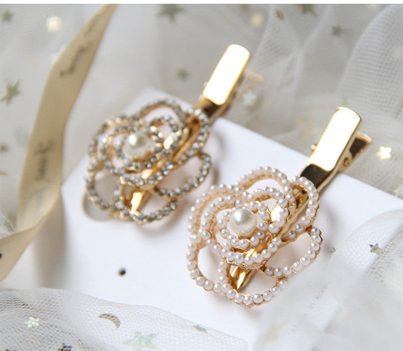 Adult hairpin Liu Haibin clip net red clip