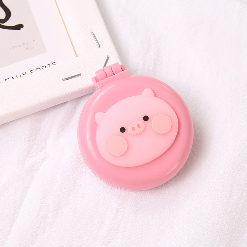 Cute Girly Heart Folding Airbag Comb