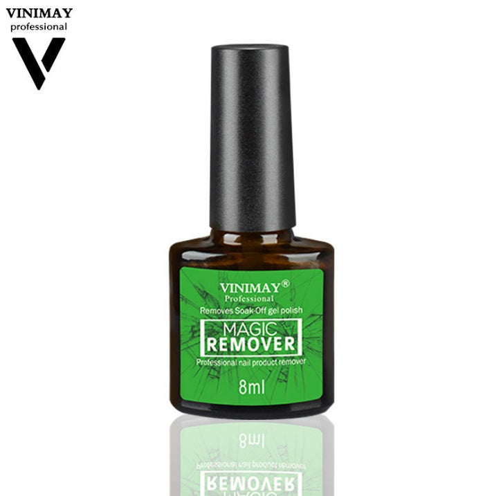 Alduos Nail Polish Burst Magic Nail Polish Remover  Fast Soak Off Sticky  Nail Gel Polish Degreaser Cleaner