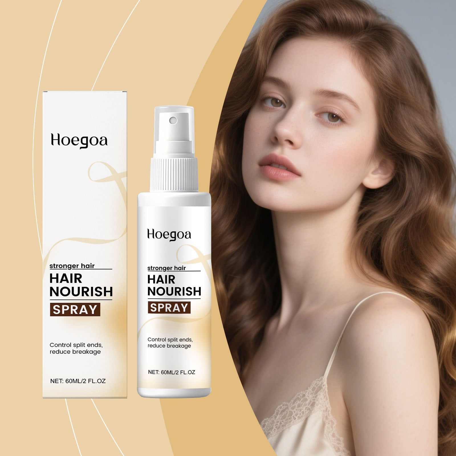 HoeGoa Hair Care Spray Refreshing Fluffy Hair