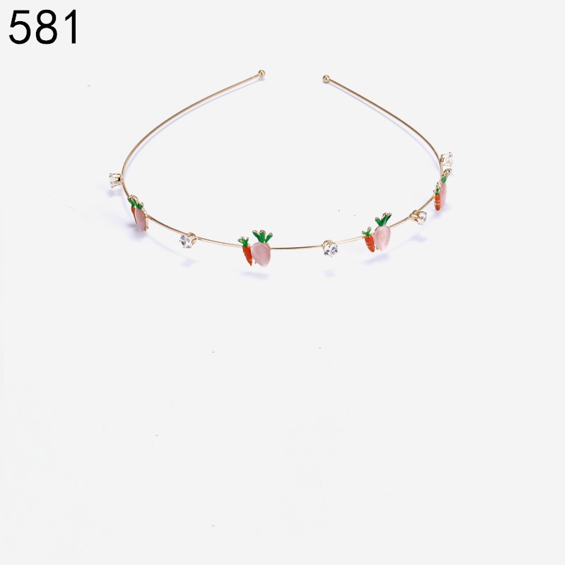 Simple forest girl with hair thin headband