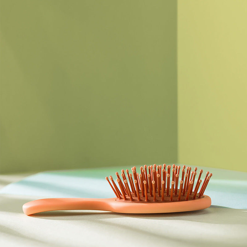 The Cute Mini Massage Cushion Comb Is Small And Portable
