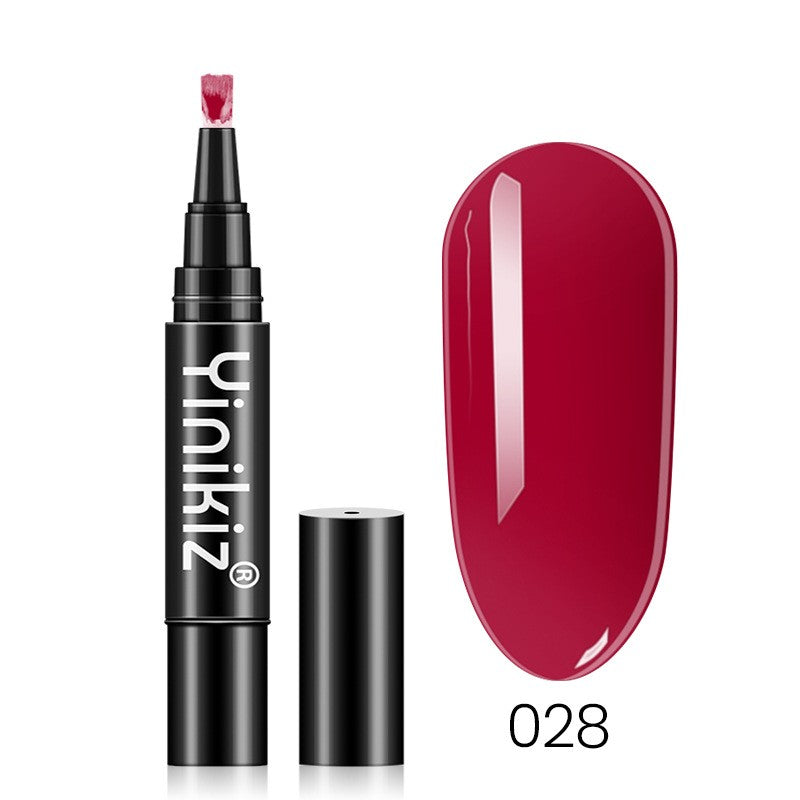 Yinikiz One Step Glue Solid Color Nail Polish Glue