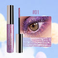 Color Mascara Pearlescent Thin And Glittering Waterproof Not Smudge