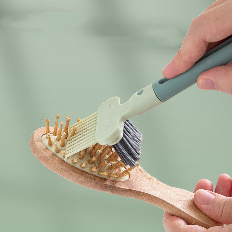 Plastic Hair Airbag Comb Cleaning Artifact