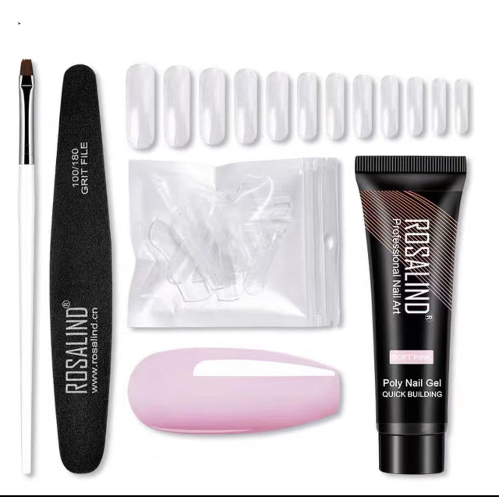 Rosalind Extension Gel Polish Kit For Manicure Poly Nail Gel Set For