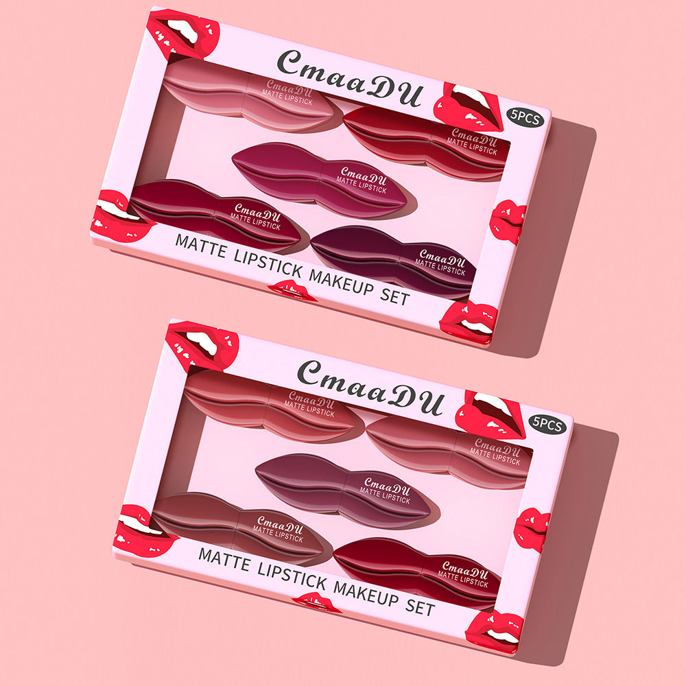 Simple And Versatile Matte Lipstick Set