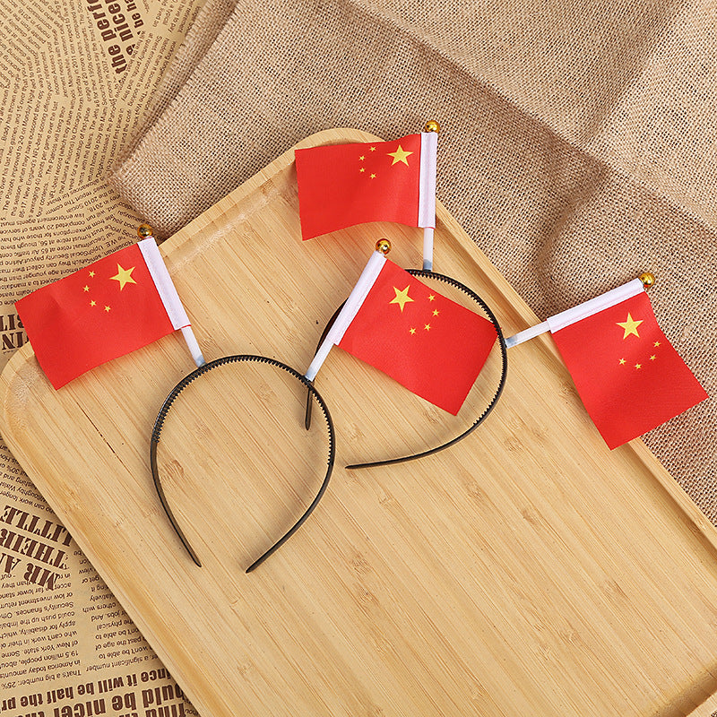 Holiday Gift School Sports Meeting Decoration Flag Headband