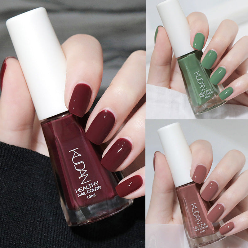 Kudan Water-based Odorless Peel-off No-bake Fast-drying Clear Nail Polish