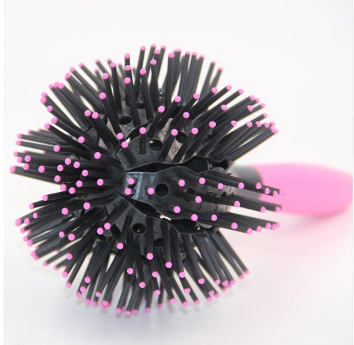 3D spherical air molding comb 3d spherical molding comb Korean hair comb