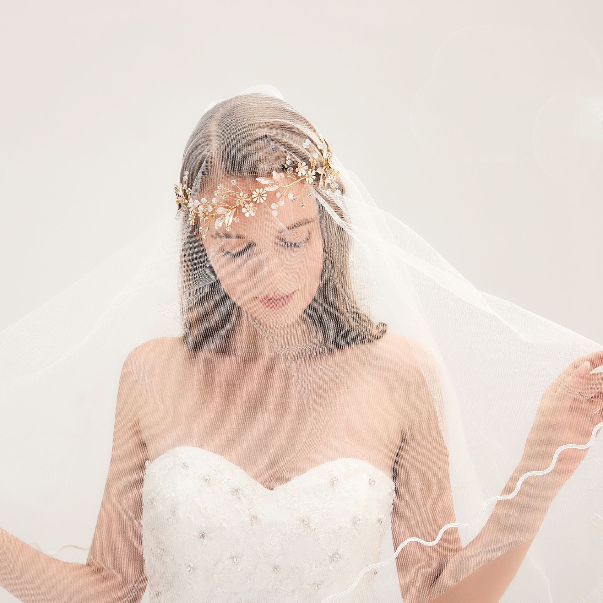 Bridal Headdress Wedding Dress Pearl Headband