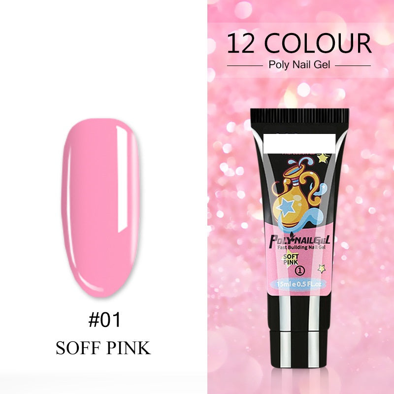 Acryl Gel Women's  Crystal Extender Nail Polish