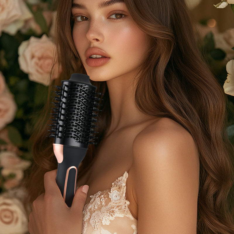 Three-in-one Blowing Combs Rolls Straight Comb