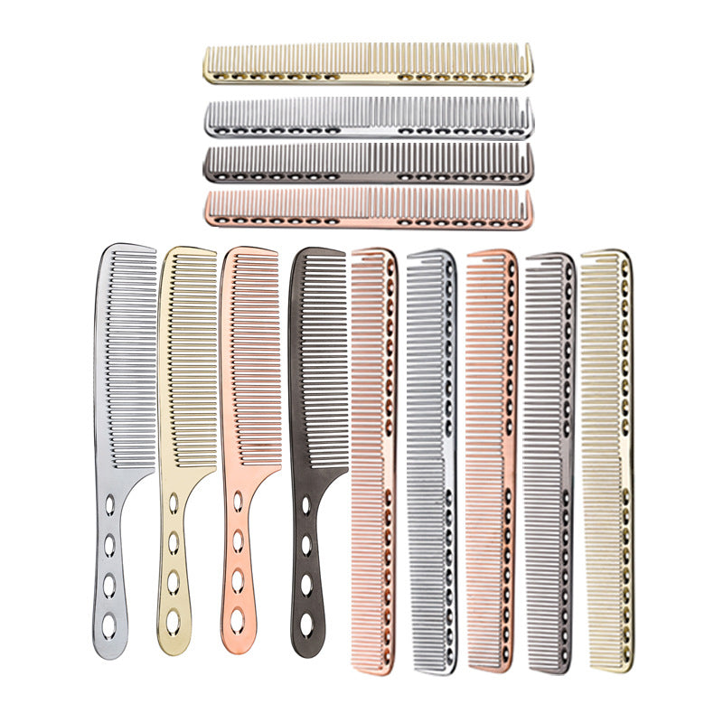 Double head steel hair comb