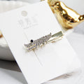 Metal clip rhinestone hair ornament