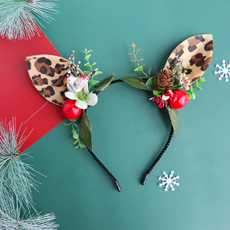 New Christmas Children's Headband Elk Headdress