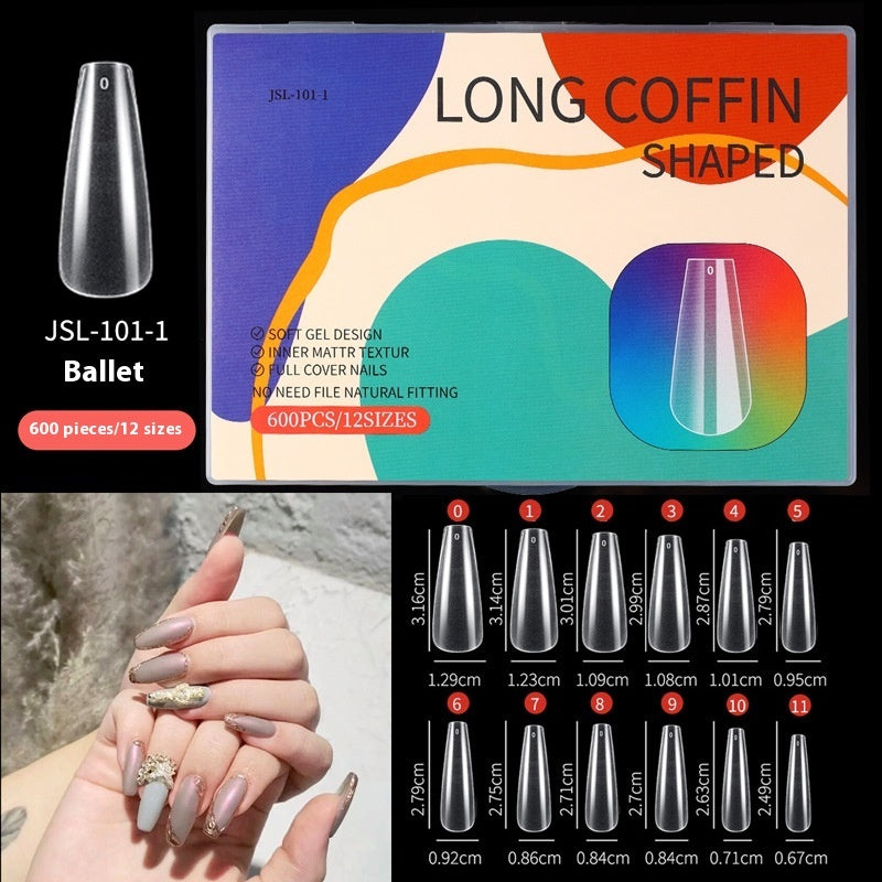 600pcs Nail Tip Glue Strong Lasting Extension