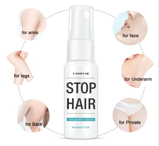 Lanthome Hair growth inhibitory hair suppression spray gently moisturizes