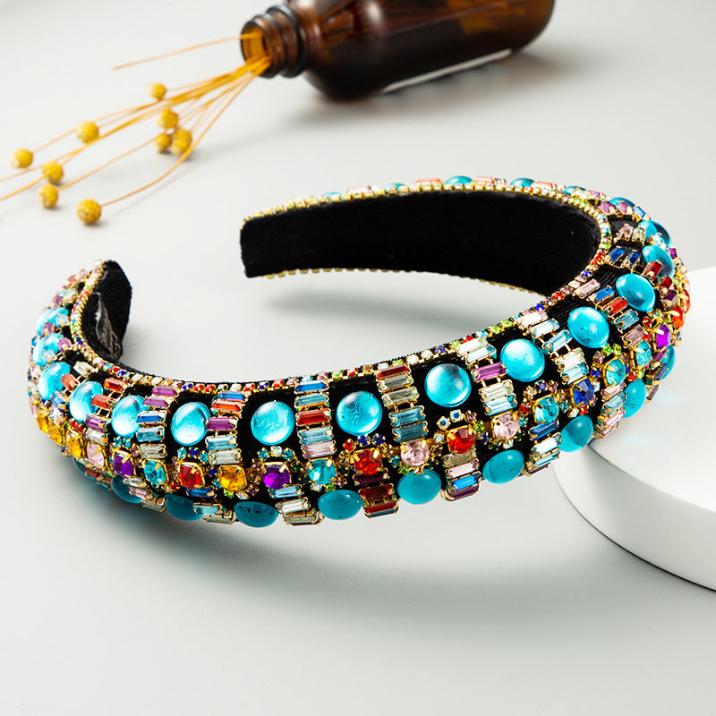 European and American Baroque headband