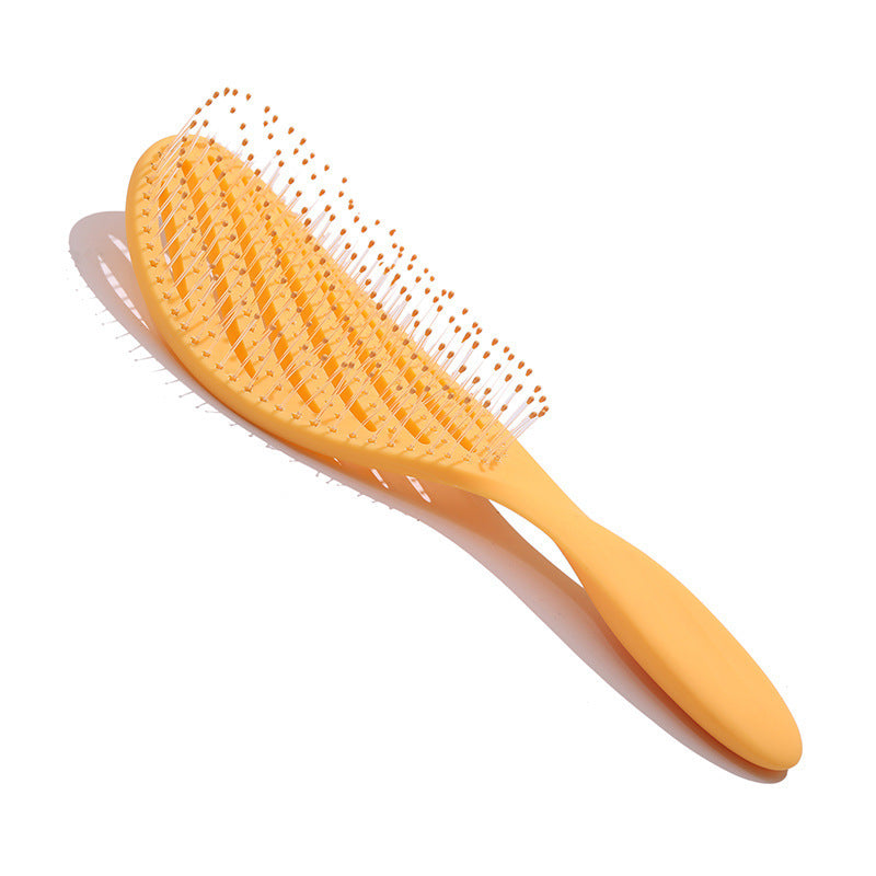 Candy-colored Lightweight Material Round Head Massage Smooth Hair Comb
