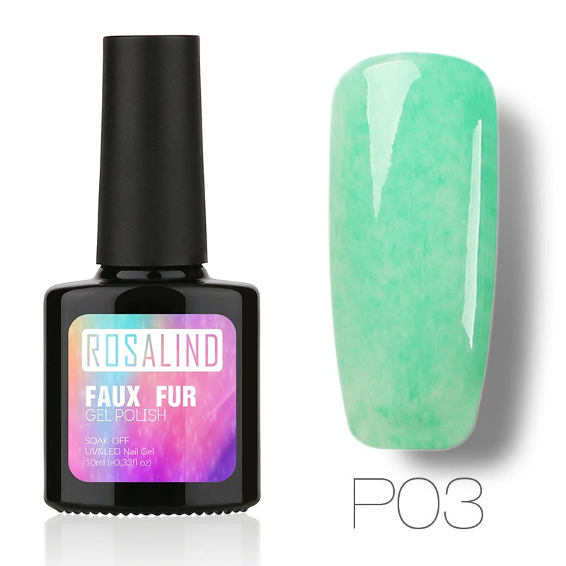 Rosalind Nail rubber fur nail polish